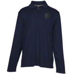 Dade Textured Performance LS Polo - Men's - 24 hr
