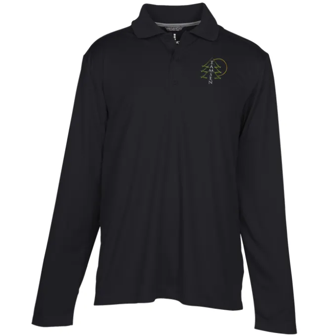 Dade Textured Performance LS Polo - Men's - 24 hr