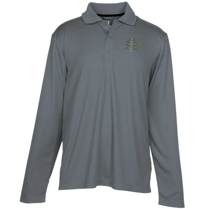 Dade Textured Performance LS Polo - Men's - 24 hr