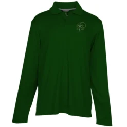 Dade Textured Performance LS Polo - Men's