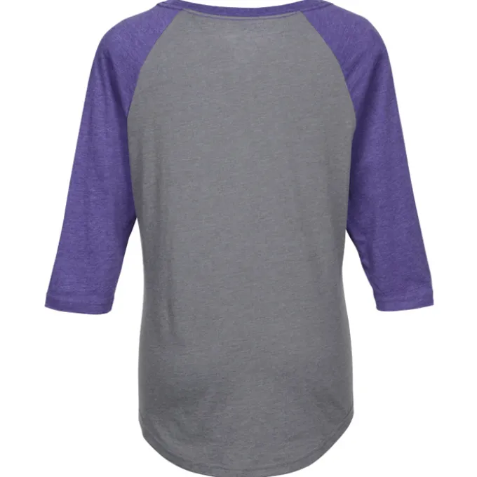 Dakota 3/4 Sleeve Baseball Tee - Ladies' - 24 hr