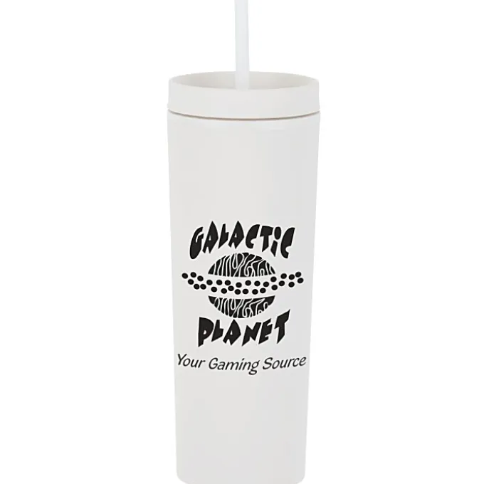 Dash Soft-Touch Acrylic Tumbler with Straw - 17 oz