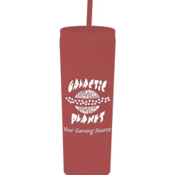 Dash Soft-Touch Acrylic Tumbler with Straw - 17 oz