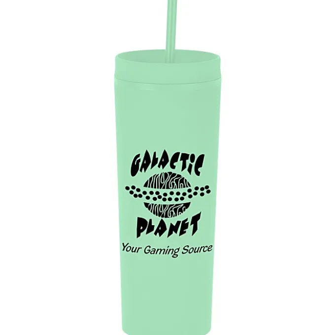 Dash Soft-Touch Acrylic Tumbler with Straw - 17 oz