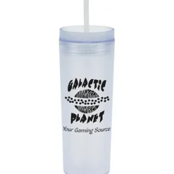 Dash Soft-Touch Acrylic Tumbler with Straw - 17 oz - 24 hr