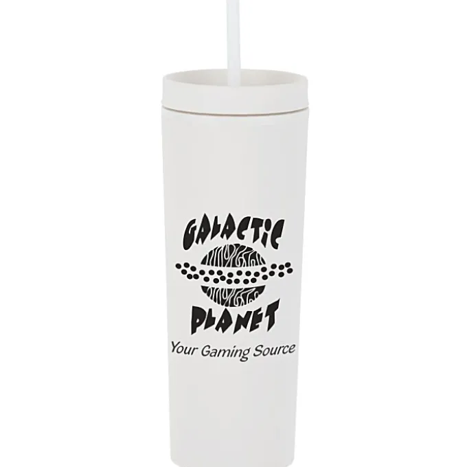 Dash Soft-Touch Acrylic Tumbler with Straw - 17 oz - 24 hr