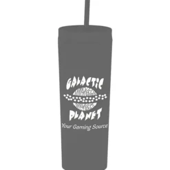 Dash Soft-Touch Acrylic Tumbler with Straw - 17 oz - 24 hr