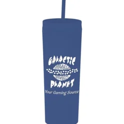 Dash Soft-Touch Acrylic Tumbler with Straw - 17 oz - 24 hr