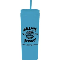Dash Soft-Touch Acrylic Tumbler with Straw - 17 oz - 24 hr