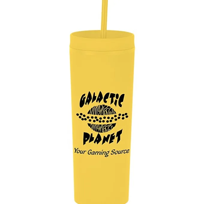 Dash Soft-Touch Acrylic Tumbler with Straw - 17 oz - 24 hr