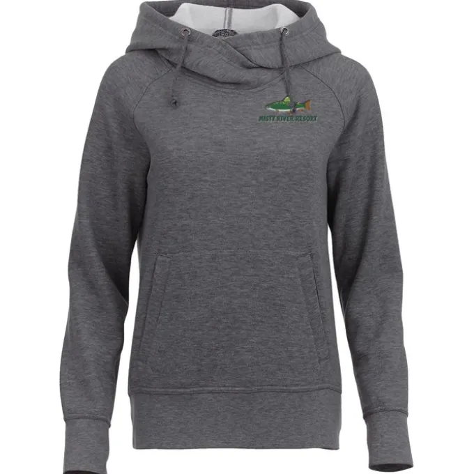 Dayton Cross Neck Hoodie - Ladies'