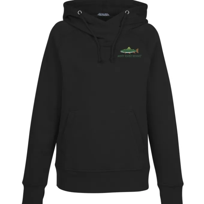 Dayton Cross Neck Hoodie - Ladies'