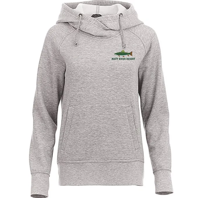 Dayton Cross Neck Hoodie - Ladies' - 24 hr