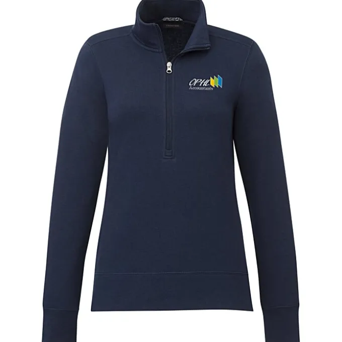 Dayton 1/2-Zip Pullover Sweatshirt - Ladies' - 24 hr