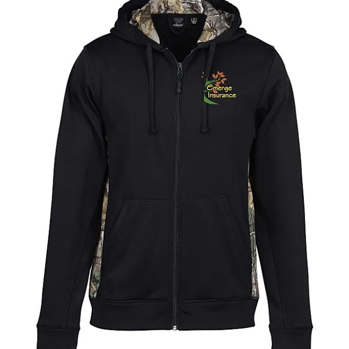 Decoy Camo Block Full-Zip Tech Sweatshirt