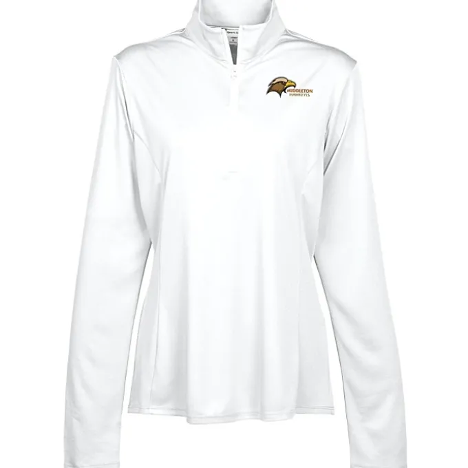 Defender Performance 1/4-Zip Pullover - Ladies' - Embroidered