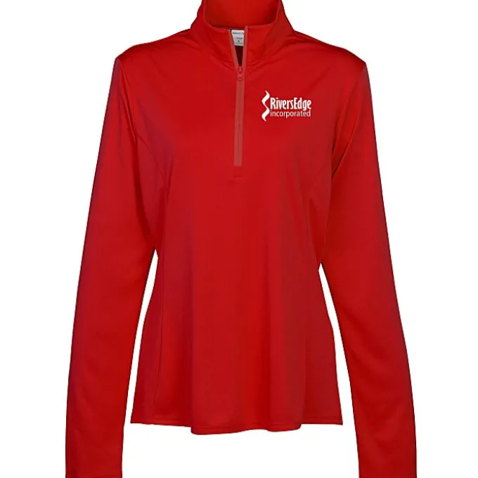 Defender Performance 1/4-Zip Pullover - Ladies' - Screen