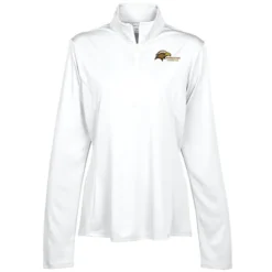 Defender Performance 1/4-Zip Pullover - Ladies' - Embroidered - 24 hr
