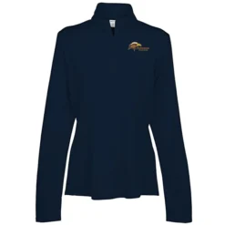 Defender Performance 1/4-Zip Pullover - Ladies' - Embroidered - 24 hr