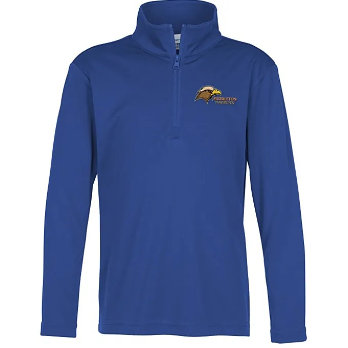 Defender Performance 1/4-Zip Pullover - Youth - Embroidered