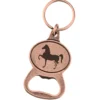 Delton Bottle Opener Keychain - Oval