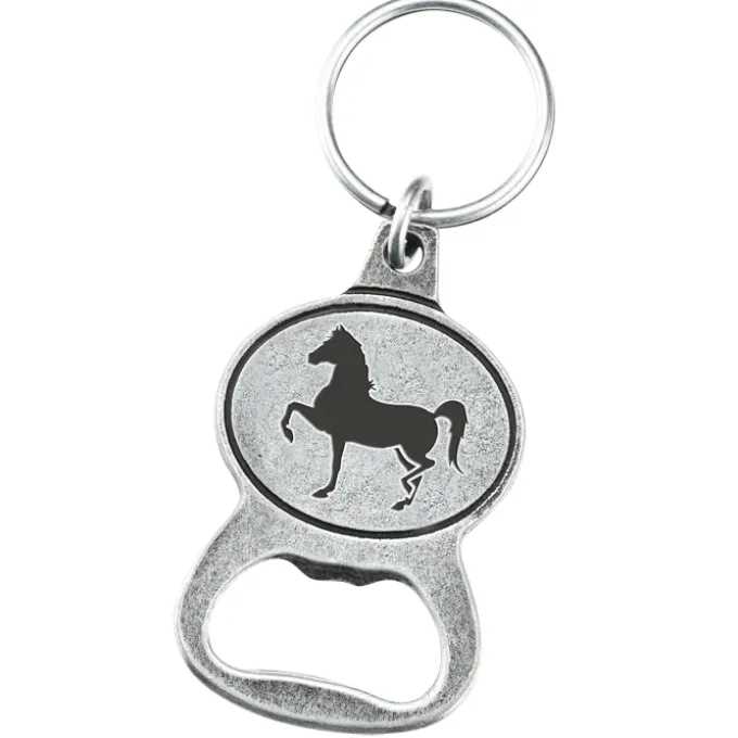 Delton Bottle Opener Keychain - Oval