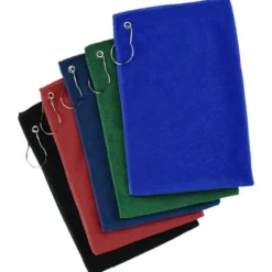 Deluxe Hemmed Golf Towel - Colors