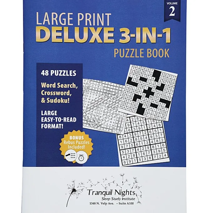 Deluxe Large Print Puzzle Book - Volume 2