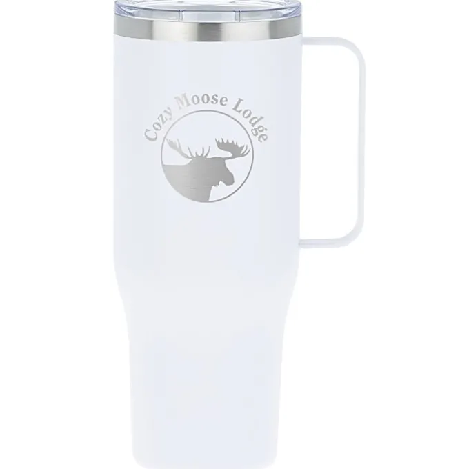 Denali Vacuum Mug - 40 oz. - Laser Engraved