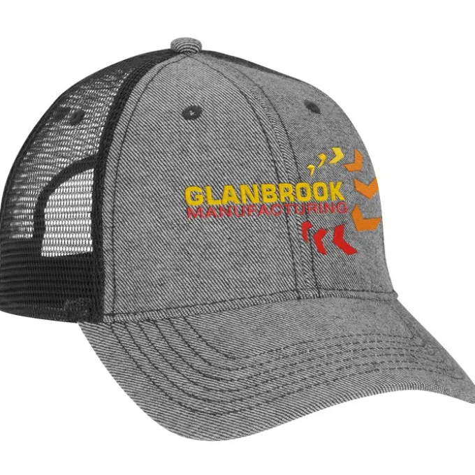 Denim Trucker Mesh Back Cap