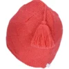 Diamond Knit Pom Pom Beanie