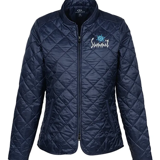 Diamond Quilted Jacket - Ladies'