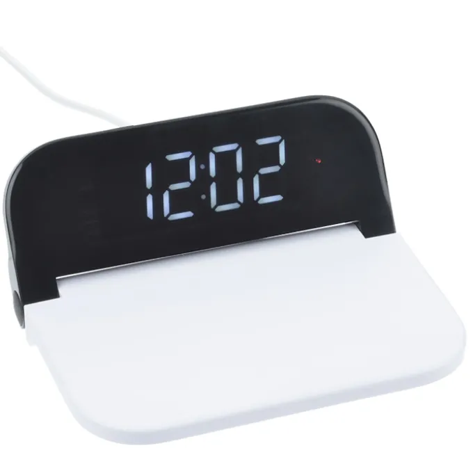 Digital Clock 15W Wireless Charger