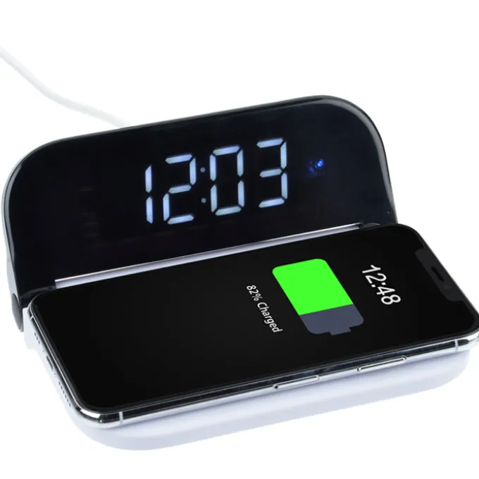 Digital Clock 15W Wireless Charger