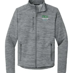 Digital Stripe Fleece Jacket - Men's