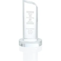 Dignify Crystal Award - 8 inches