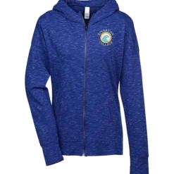 District Award Full-Zip Hoodie - Ladies' - Embroidered