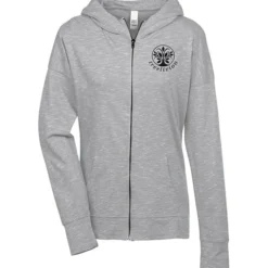 District Award Full-Zip Hoodie - Ladies' - Screen