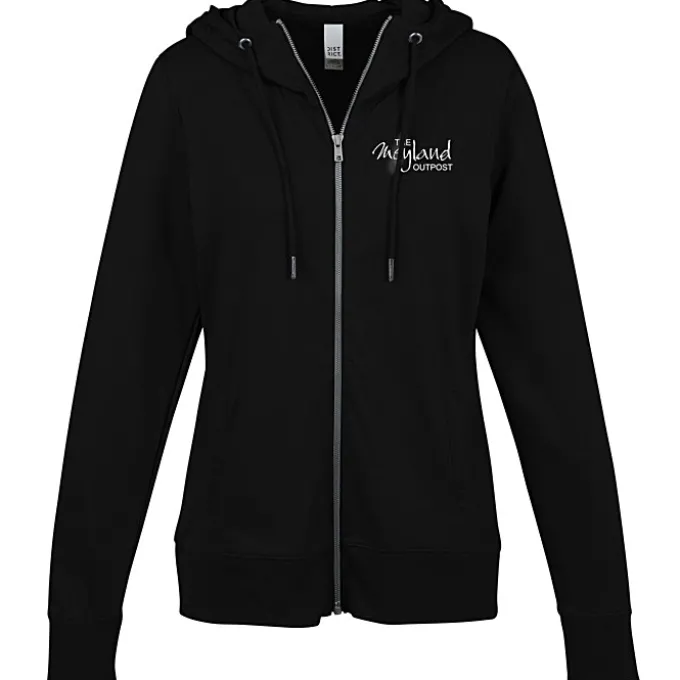District Lightweight French Terry Full-Zip Hoodie - Ladies'