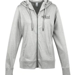District Lightweight French Terry Full-Zip Hoodie - Ladies'
