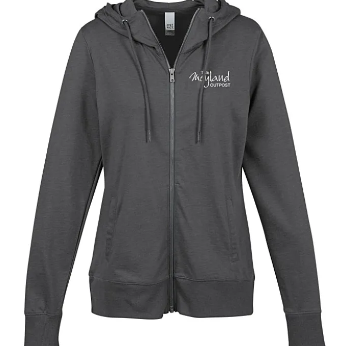 District Lightweight French Terry Full-Zip Hoodie - Ladies'