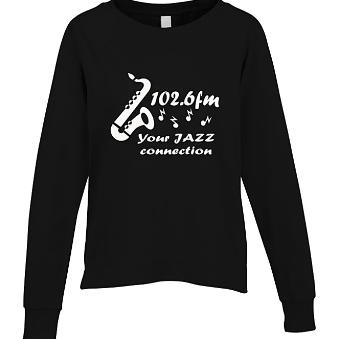 District Lightweight French Terry Crew Pullover - Ladies'