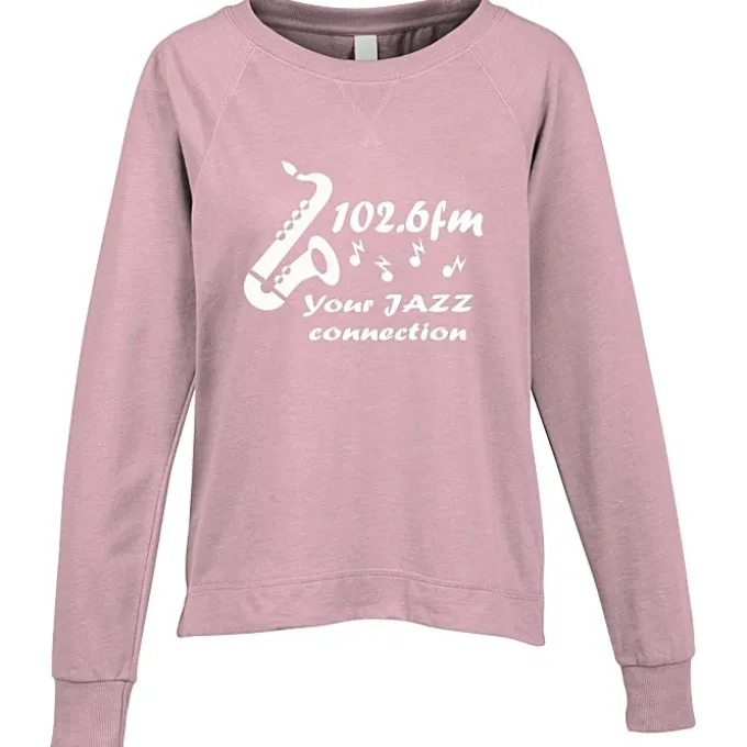 District Lightweight French Terry Crew Pullover - Ladies'