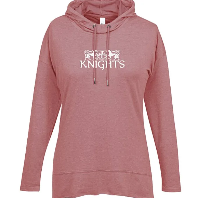 District Lightweight Terry Hoodie - Ladies' - Screen