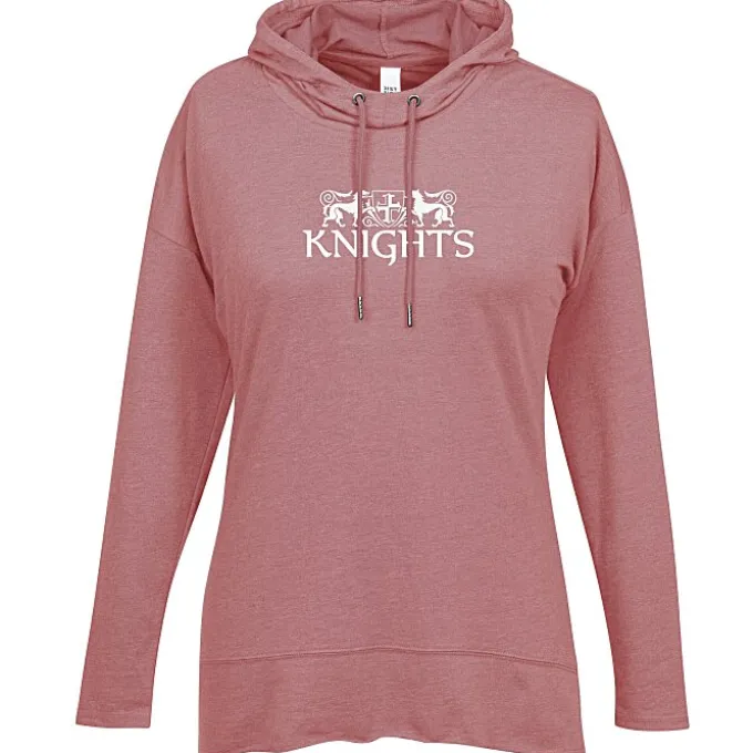 District Lightweight Terry Hoodie - Ladies' - Screen