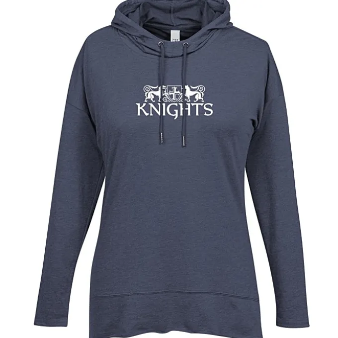 District Lightweight Terry Hoodie - Ladies' - Screen