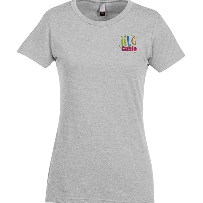 District Perfect Blend T-Shirt - Ladies' - Embroidered