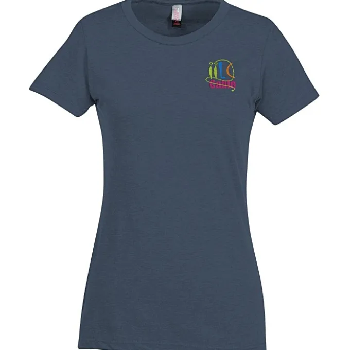 District Perfect Blend T-Shirt - Ladies' - Embroidered