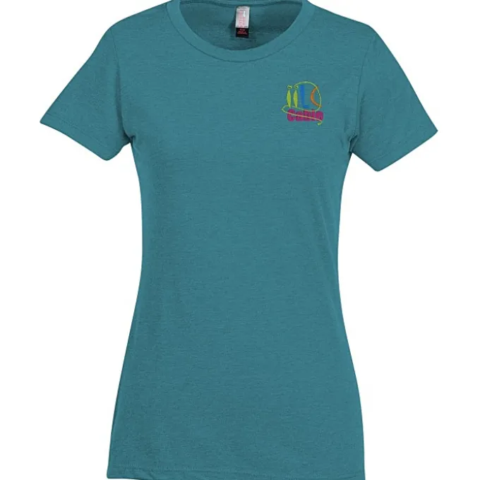 District Perfect Blend T-Shirt - Ladies' - Embroidered