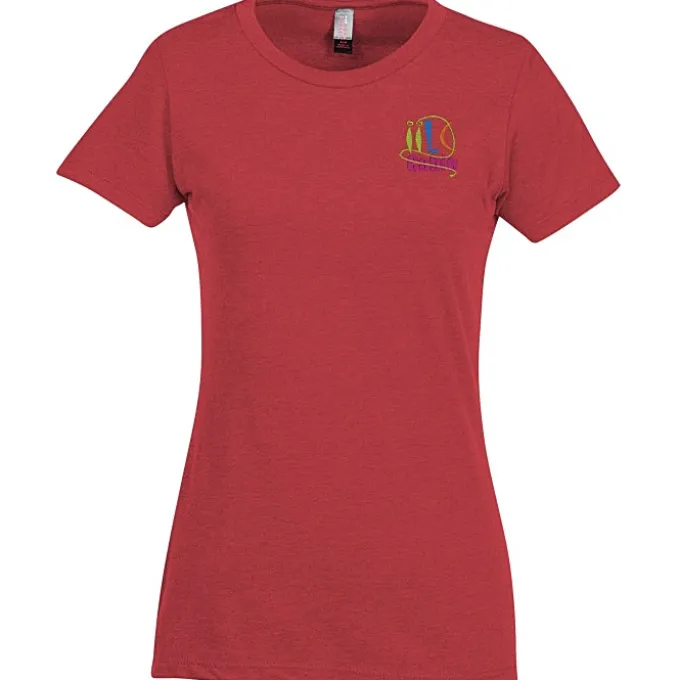 District Perfect Blend T-Shirt - Ladies' - Embroidered